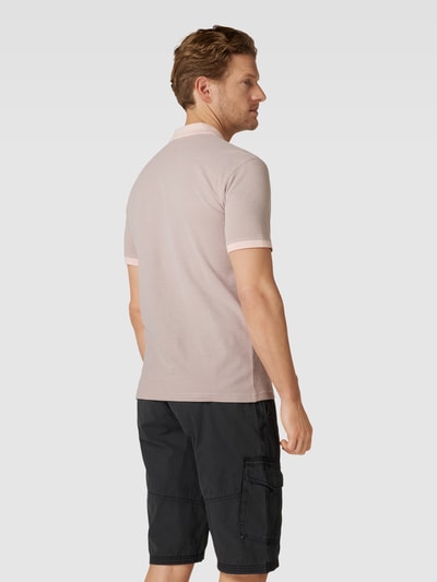 Napapijri Poloshirt met labeldetails, model 'MERIBE' Lila - 5