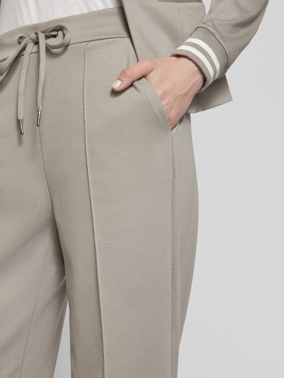 Kaffe Relaxed Fit Hose mit Ziernähte und Viskose-Anteil Modell 'jenny' Taupe 3