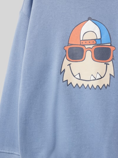 Blue Seven Sweatshirt mit Rundhalsausschnitt Blau 2