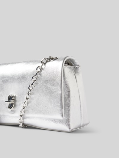 Marc Jacobs Crossbody Bag mit Schulterriemen Silber 3