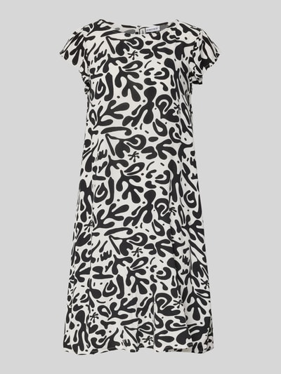 PIECES Regular Fit Sommerkleid aus reiner Viskose Modell 'BARRI' Black 2