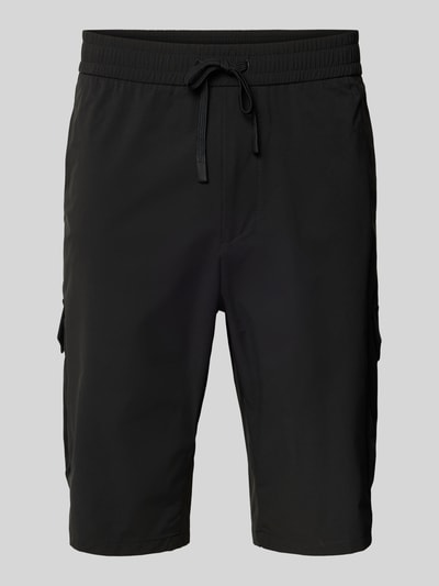 BOSS Green Regular Fit Cargoshorts mit elastischem Bund Modell 'Urbanex' Black 1