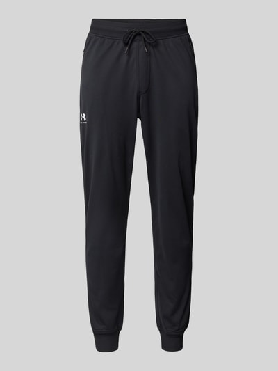 Under Armour Relaxed Fit Trainingshose mit Reißverschlusstaschen Black 2