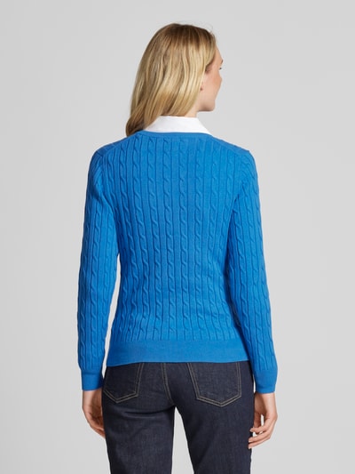 Gant Strickpullover mit gerippten Abschlüssen Royal 5