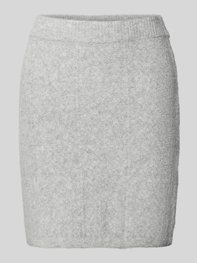 Vero Moda Smalle minirok van elastisch materiaal, model 'DIANA' Lichtgrijs gemêleerd - 2
