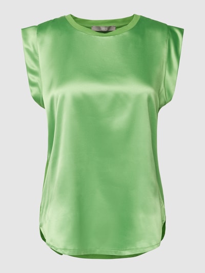 Jake*s Collection Blouseshirt met ronde hals Groen - 2