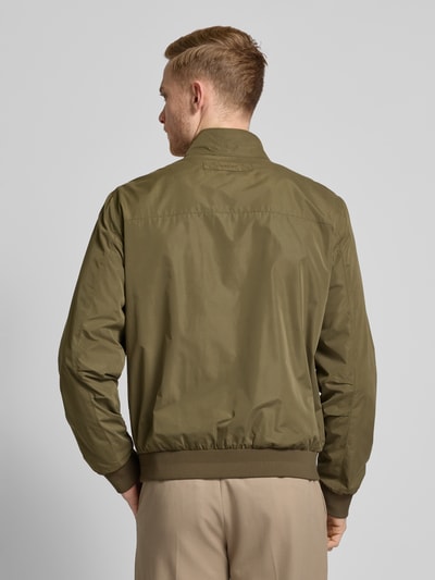 Gant Jacke mit Label-Details Oliv 5