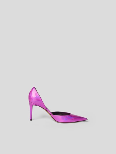 Alexandre Vauthier Pumps in schimmernder Optik Pink 4