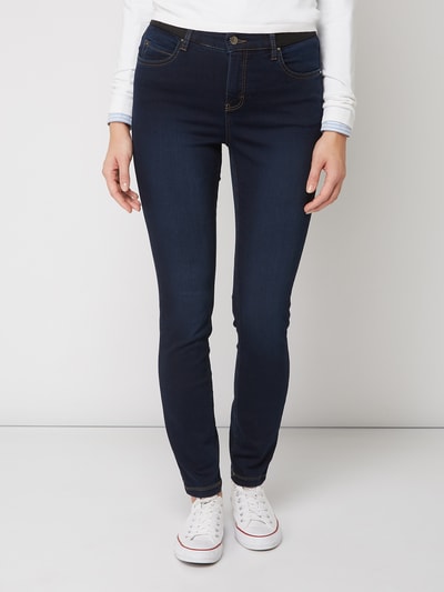 MAC Coloured Jeans mit elastischem Bund  - One Size Jeansblau 4