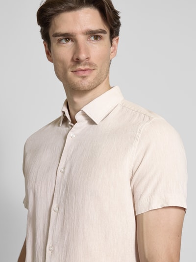 JOOP! Collection Freizeithemd mit Knopfleiste Modell 'Pit' Beige 3