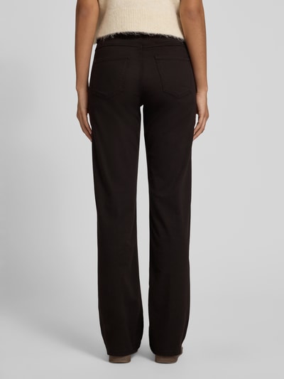 Angels Stoffen broek met 5-pocketmodel, model 'LARA' Zwart - 5