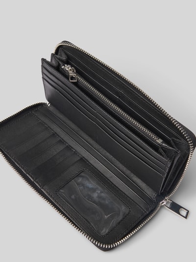 LIEBESKIND BERLIN Portfel z nadrukiem z logo model ‘Gigi’ Czarny 3