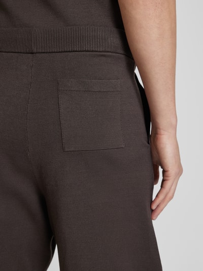 SELECTED HOMME Shorts mit elastischem Bund Modell 'TELLER' Schoko 3