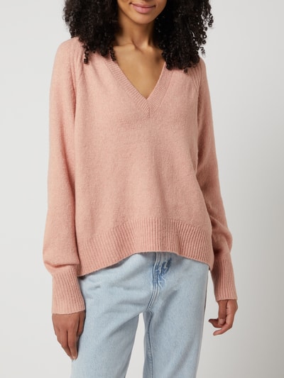 Vero Moda Pullover mit Stretch-Anteil Modell 'New Wind' Hellrosa 4