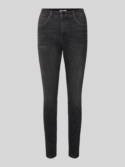 QS Jeansy o kroju skinny fit z 5 kieszeniami Ciemnoszary 2