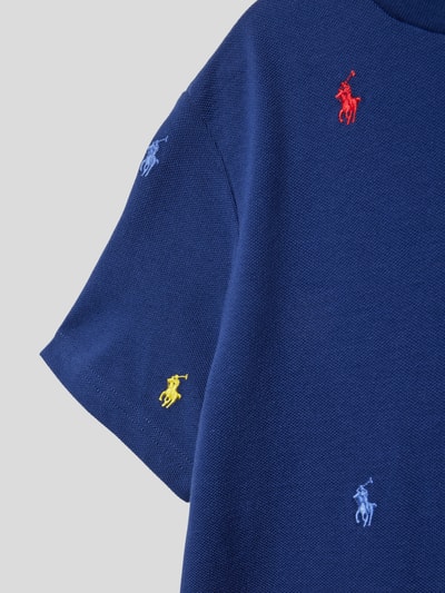 Polo Ralph Lauren Kids T-shirt z wzorem z logo Granatowy 2