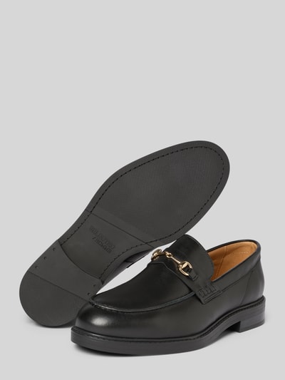 SELECTED HOMME Loafer aus echtem Leder Modell 'BLAKE' Black 4
