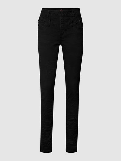 Buena Vista Slim fit jeans met stretch, model 'Florida' Zwart - 2