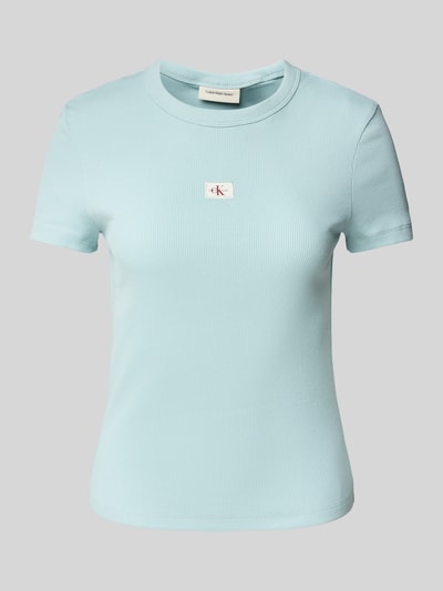 Calvin Klein Jeans T-Shirt mit Label-Detail Mint 2