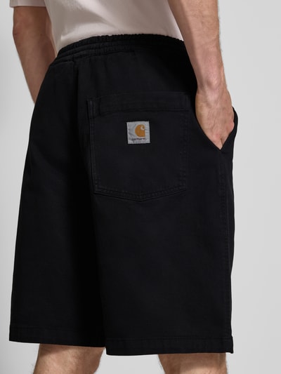 Carhartt Work In Progress Szorty z elastycznym pasem model ‘Floyde’ Czarny 3