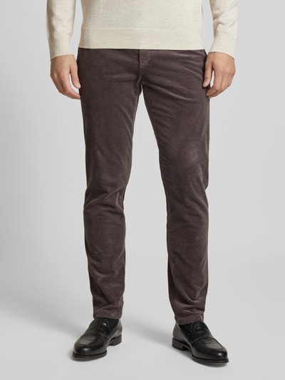 g1920 Slim Fit Cordhose Modell 'Subway' Mittelgrau 4