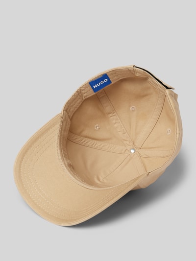 Hugo Blue Basecap mit Label-Patch Modell 'Jinko' Beige 2