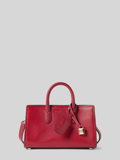 MICHAEL Michael Kors Lederhandtasche mit Label-Anhänger Modell 'SCARLETT' Rot 2