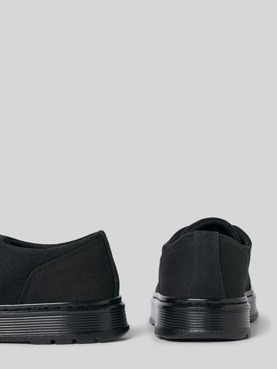 Produktfoto, sneakersy Sneaker mit Logo-Detail Modell 'Brookline' von Dr. Martens, czarny kolor, detal z logo, wiązanie, zaokrąglony krój, wysokość obcasa 4 cm, wysokość cholewki 6 cm, szerokość w rozmiarze 44: 9 cm