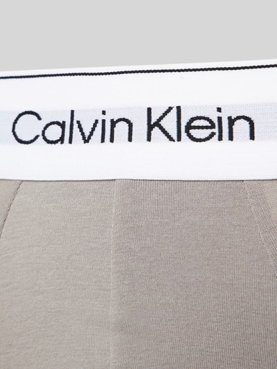 Calvin Klein Underwear Slip mit Label-Bund im 3er-Pack Bordeaux 2