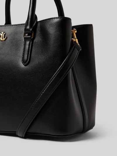 Lauren Ralph Lauren Handtasche mit Label-Applikation Modell 'MARCY' Black 2