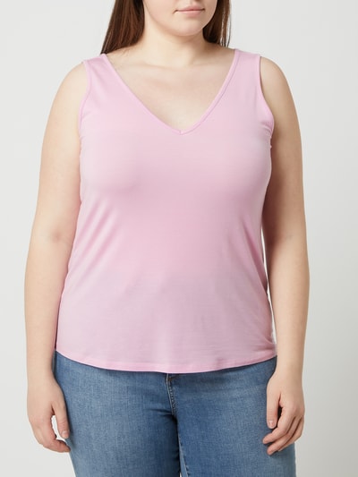 Vero Moda Curve PLUS SIZE Top mit Stretch-Anteil Modell 'Ava' Lavendel 4