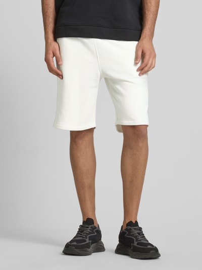 Guess Activewear Shorts mit elastischem Bund und Tunnelzug Modell 'ALDWIN' Offwhite 4