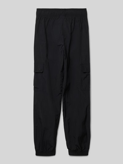 adidas Originals Relaxed fit cargobroek met labelstitching Zwart - 3