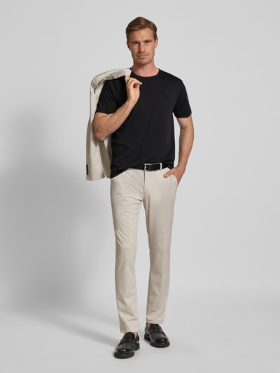 MCNEAL Regular Fit T-Shirt mit Rundhalsausschnitt Black 1