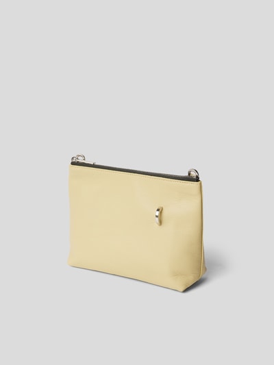 Rick Owens Crossbody Bag aus Leder Offwhite 2