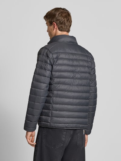 Blend Kurtka pikowana ze stójką model ‘Romsey’ Antracytowy 5