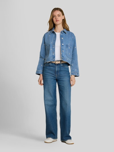Tom Tailor Denim Regular fit jeansjack van puur katoen Jeansblauw - 1