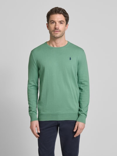 Polo Ralph Lauren Strickpullover mit Rundhalsausschnitt Mint 4