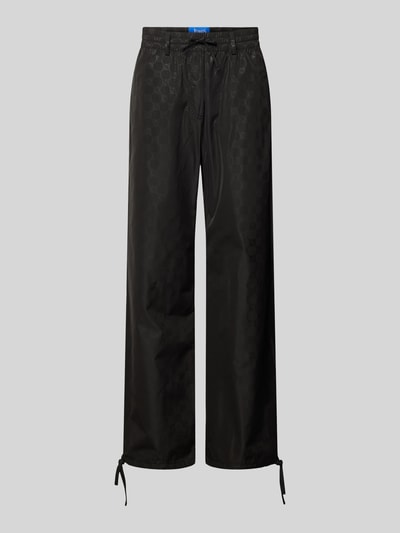 PEQUS Sweatpants mit Label-Details Modell 'Aether' Black 2