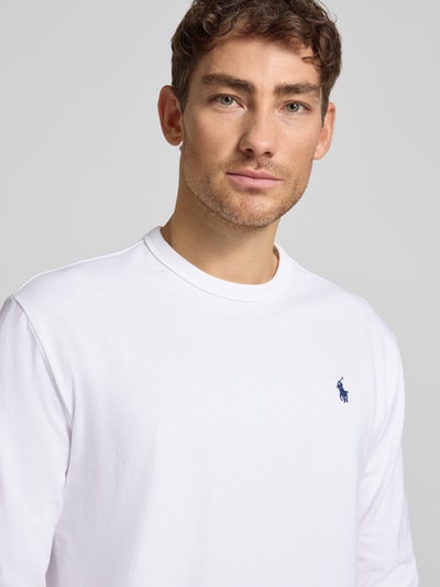 Polo Ralph Lauren Shirt met lange mouwen en labelstitching Wit - 3