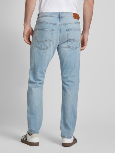 Jack & Jones Tapered Fit Jeans im 5-Pocket-Design Modell 'MIKE' Jeansblau 5