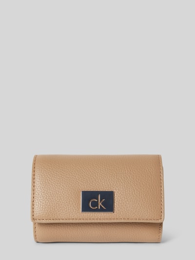 CK Calvin Klein Portemonnee met labeldetail Beige - 1