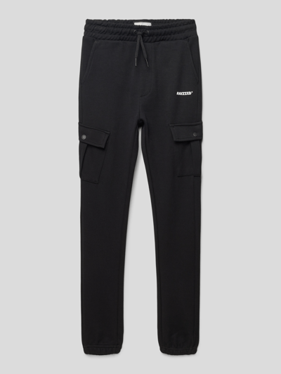 Raizzed Sweatpants mit Cargotaschen Modell 'SUMTER' Black 1