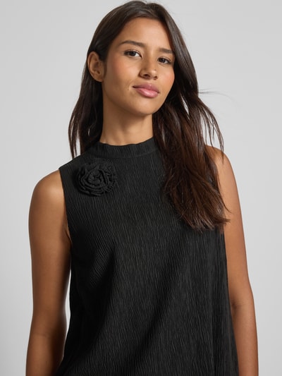 s.Oliver BLACK LABEL Regular Fit Blusentop aus Lyocell-Mix Black 3