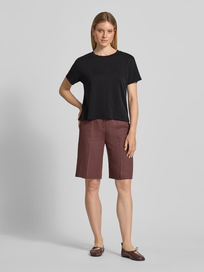 Jake*s Casual regular fit T-shirt van modalmix Zwart - 1