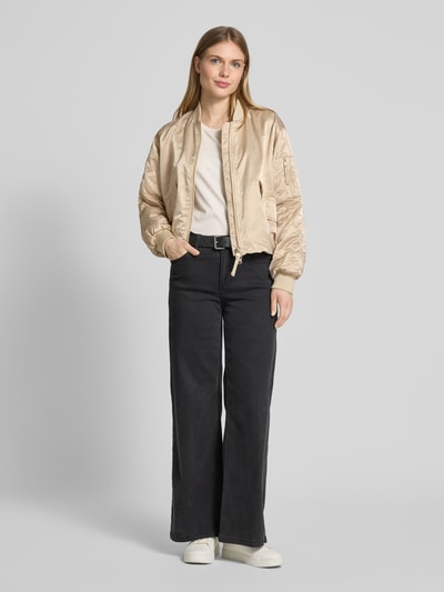 Beaumont Amsterdam Bomberjack met tweewegsritssluiting, model 'HADY' Beige - 1