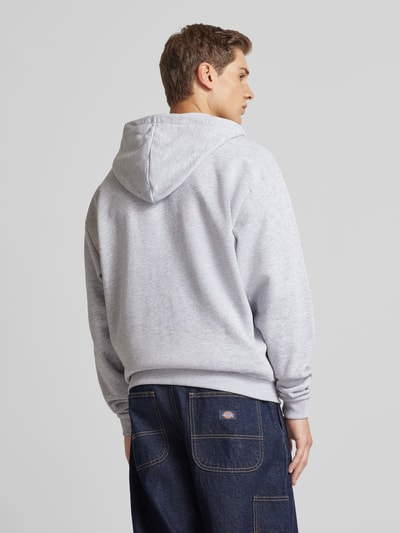 KARL KANI Sweatjack met labelstitching Middengrijs gemêleerd - 5