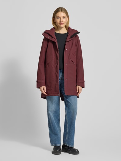 Didriksons Parka mit abnehmbarer Kapuze Modell 'INDRA' Bordeaux 1
