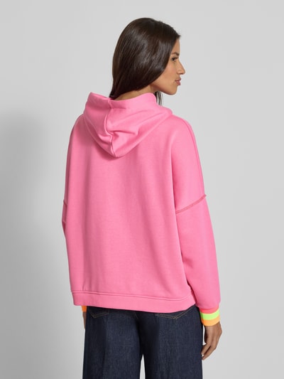 miss goodlife Oversized Hoodie mit Strasssteinbesatz und Motiv-Print Rosa 5
