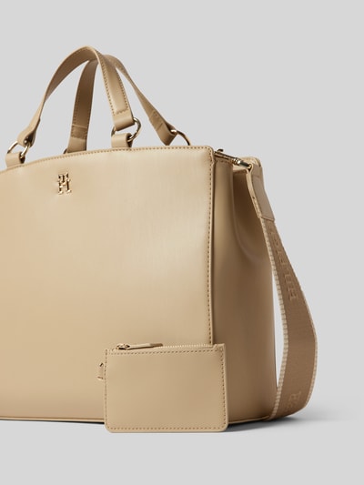 Tommy Hilfiger Handtas met labelapplicatie Beige - 3